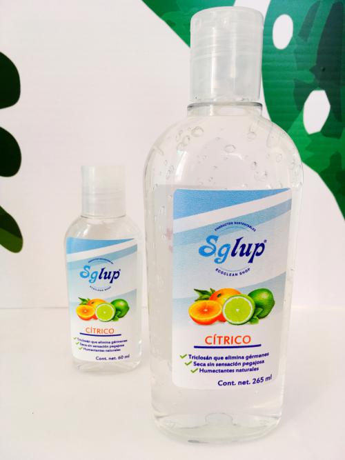 Imagen de Gel Antibacterial Citrico Dos Presentaciones