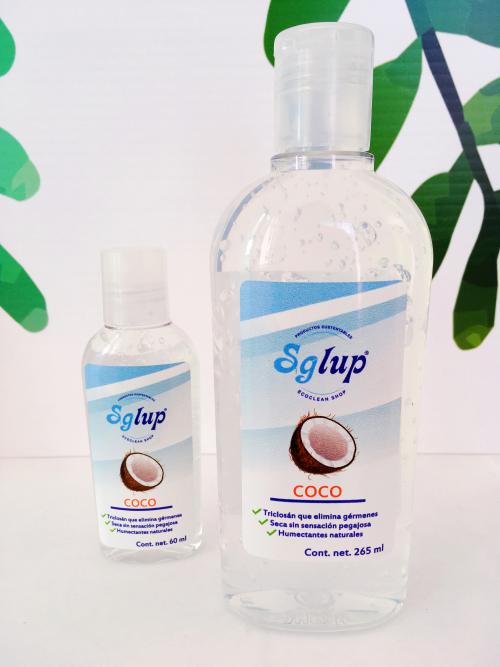 Imagen de Gel Antibacterial Coco Dos Presentaciones