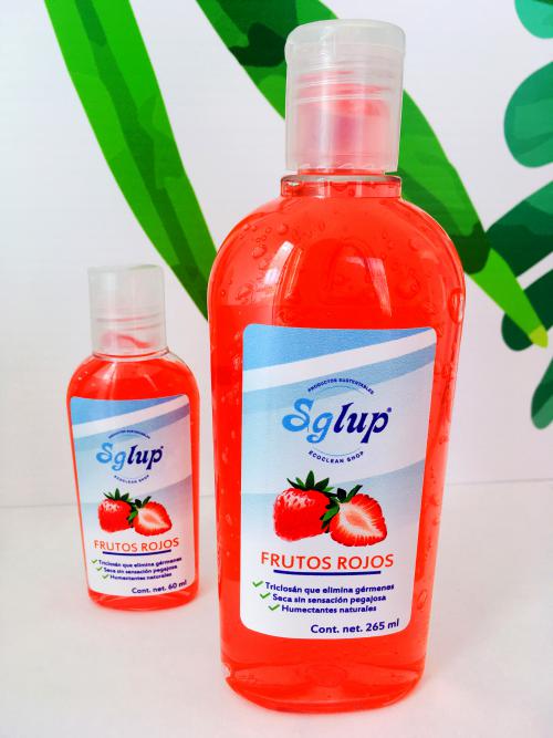 Imagen de Gel Antibacterial Frutos Rojos Dos Presentaciones