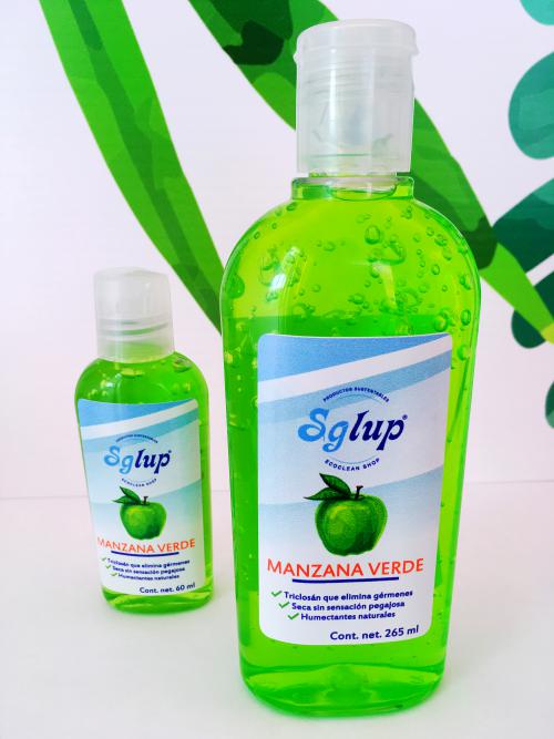 Imagen de Gel Antibacterial Manzana Verde Dos Presentaciones